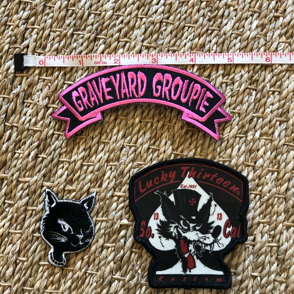 Goth punk patches - Picture 2 of 5